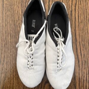 Bloch White Lace-Up Dance Shoes